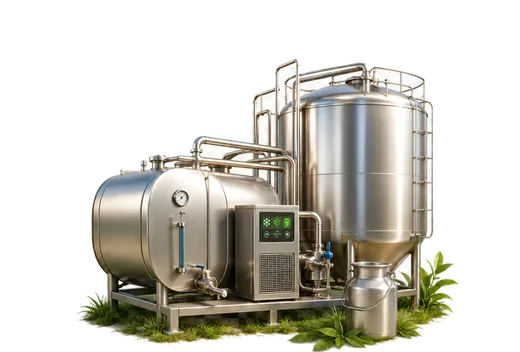 Milk cooling equipment