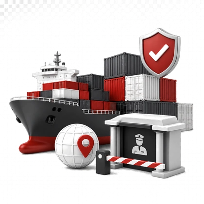 Import duty financing icon