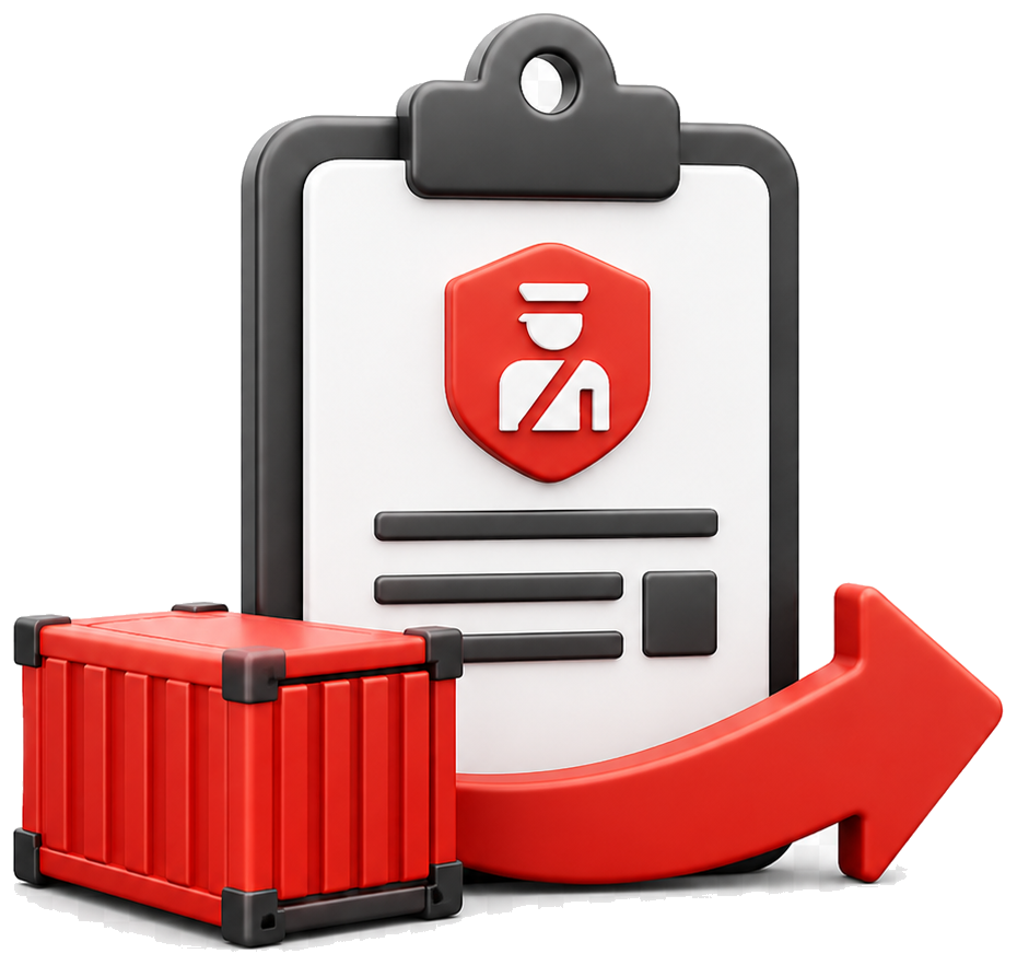 Shipping and air freight icon