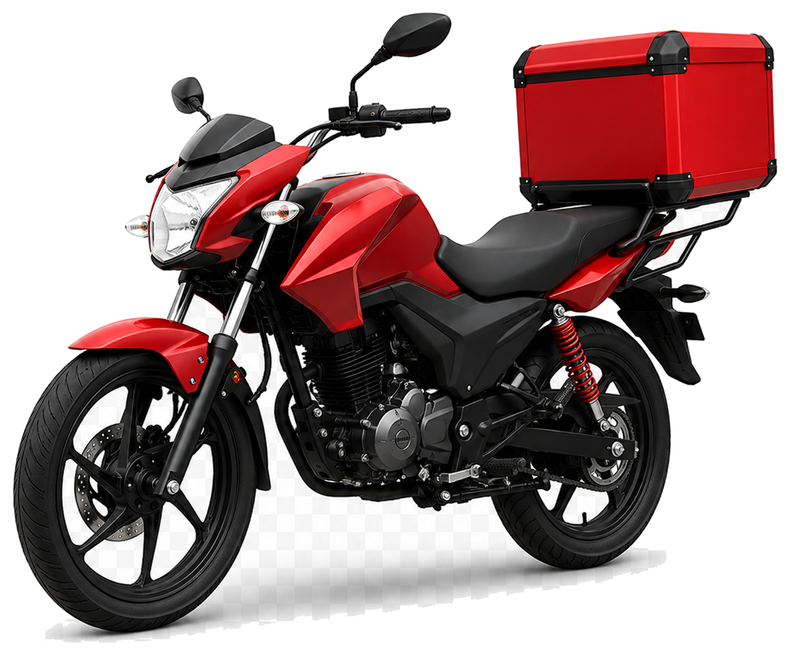 Motorbike delivery